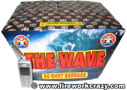 panda the wave fireworks