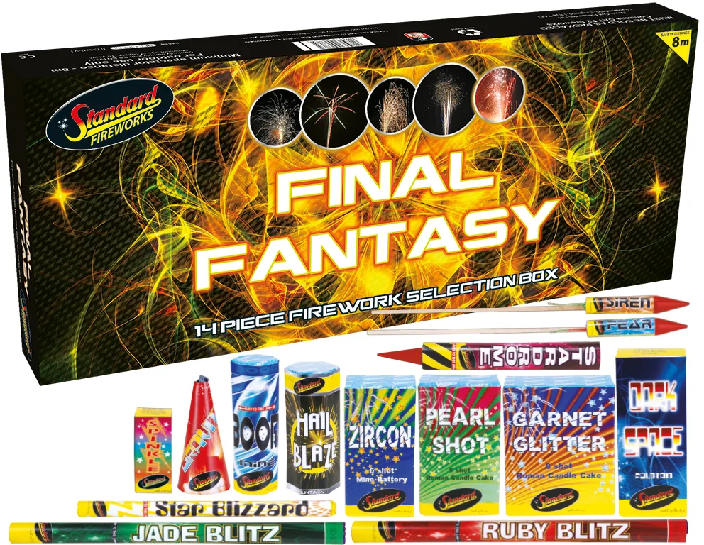 Standard Fireworks Final Fantasy Selection Box