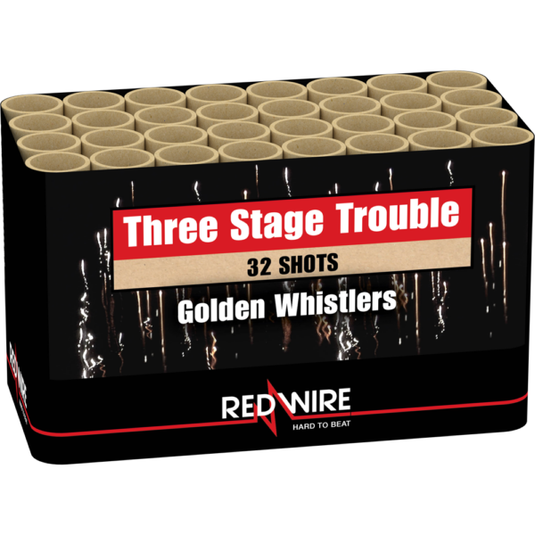 three stage trouble by lesli fireworks