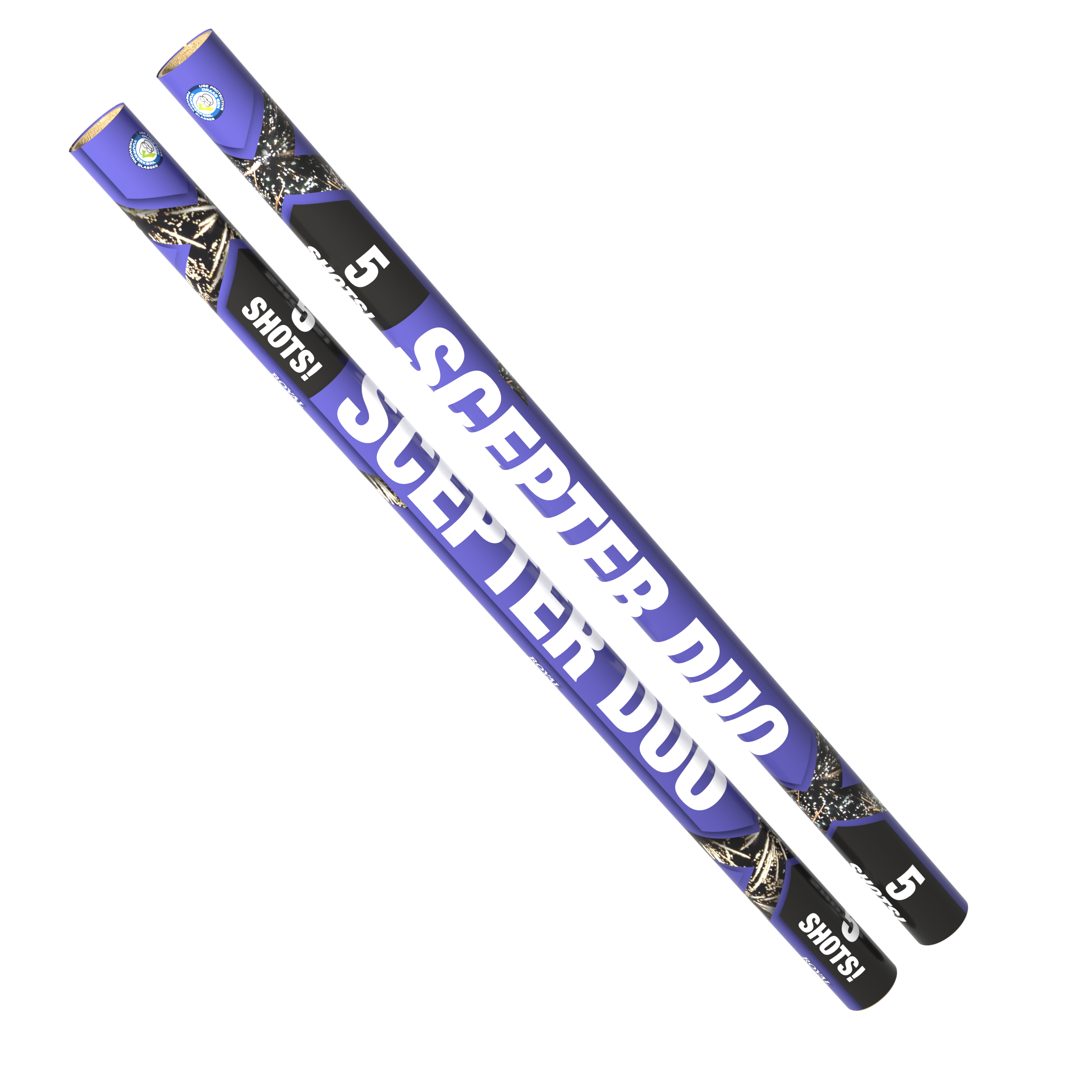 scepter duo roman candles by lesli fireworks