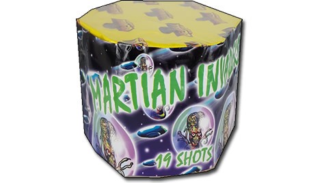 martian invaders by benwell fireworks
