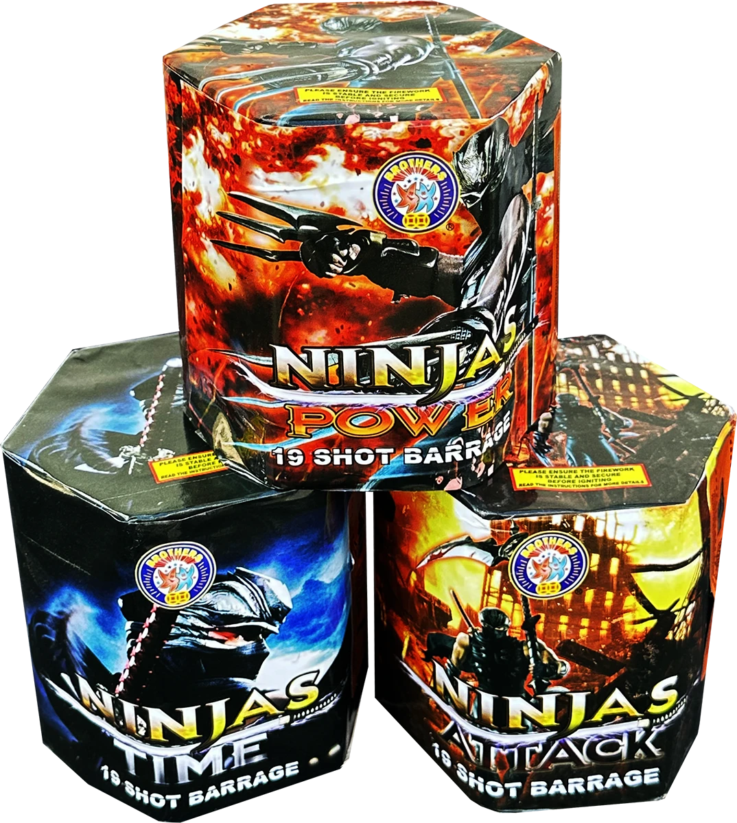 ninjas time by brothers pyrotechnics
