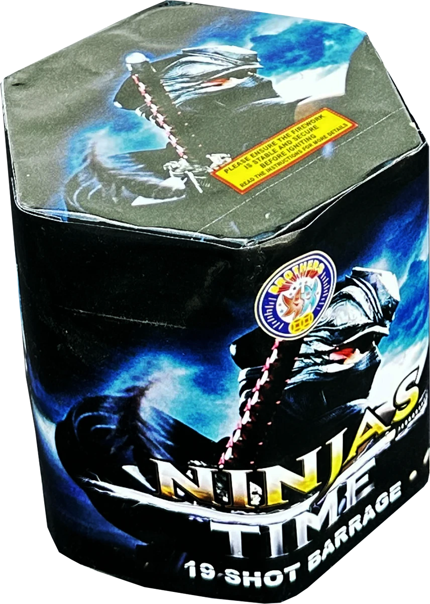 ninjas time by brothers pyrotechnics