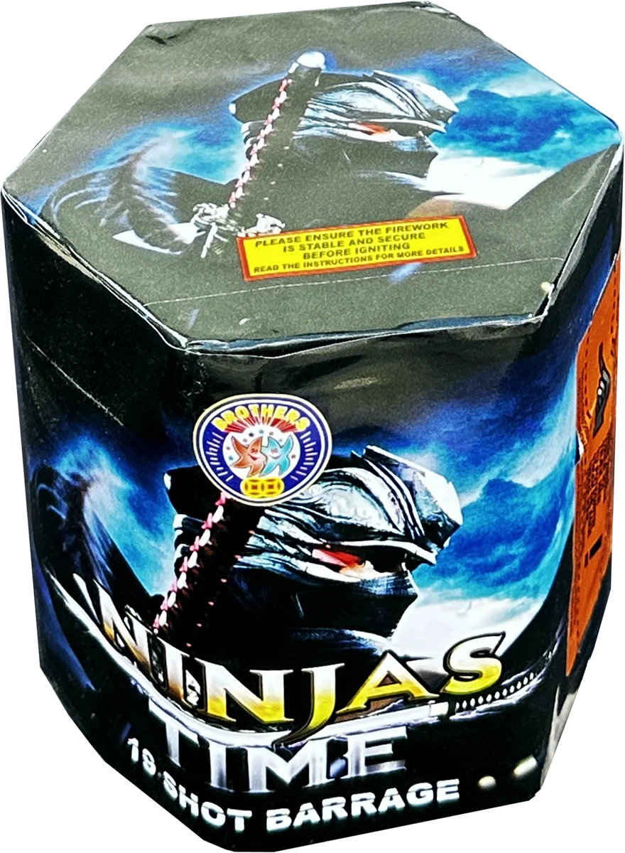 ninjas time by brothers pyrotechnics