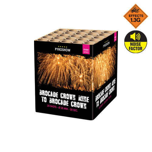 Brocade Crown with Brocade Mine - Pro by PyroShow