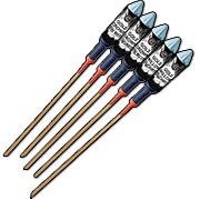 the rocks (5 rockets) by celtic fireworks