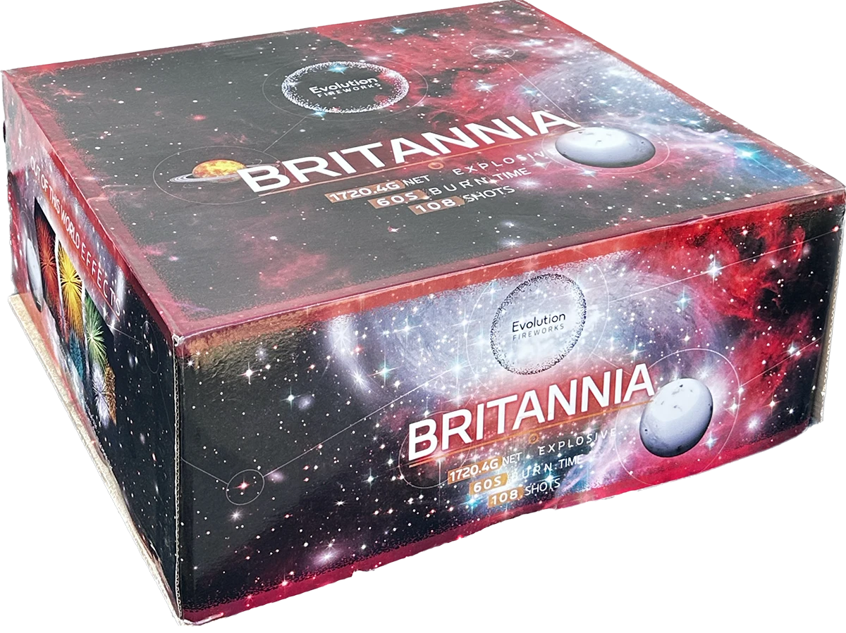 britannia by evolution fireworks