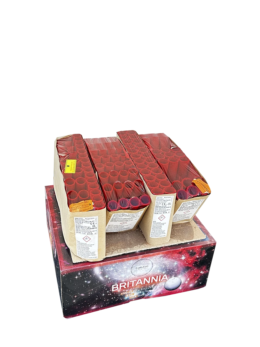 britannia by evolution fireworks