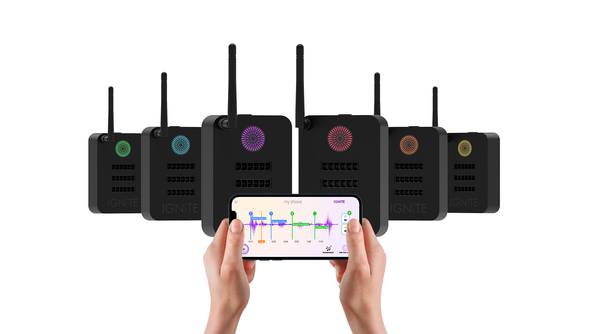 IGNITE i18 - 18 Channel Firework Firing System IGNITE i18 - 18 Channel Firework Firing System