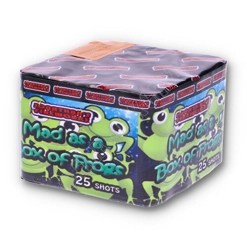 mad as a box of frogs by jonathans fireworks