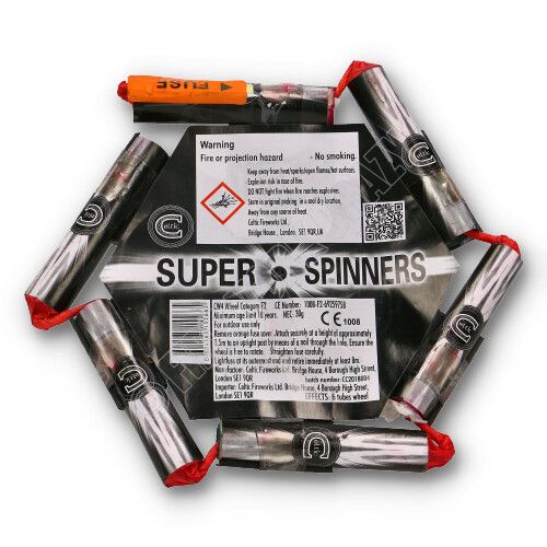 super spinners by celtic fireworks
