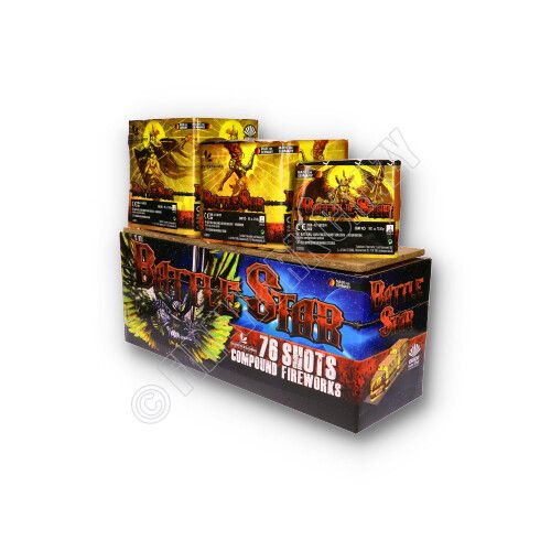 battle star by lesli fireworks