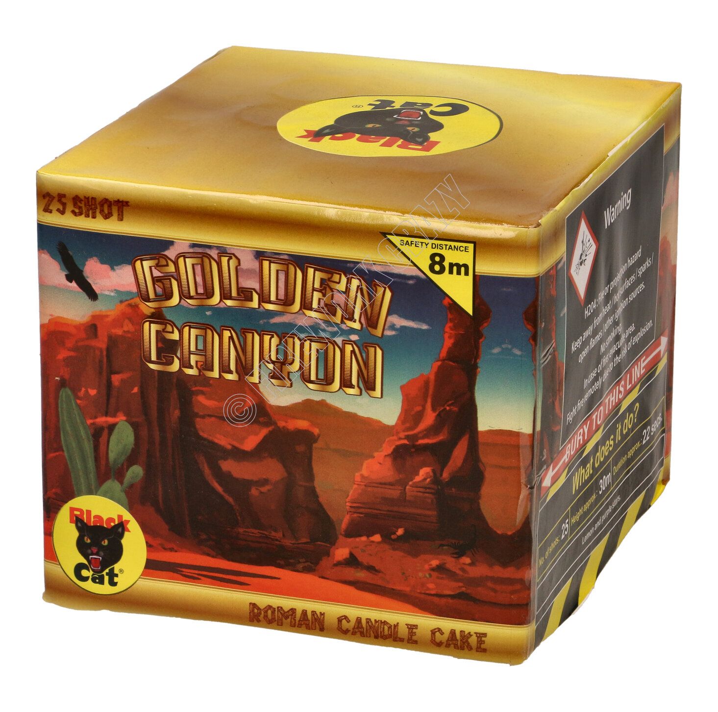 golden canyon by black cat fireworks