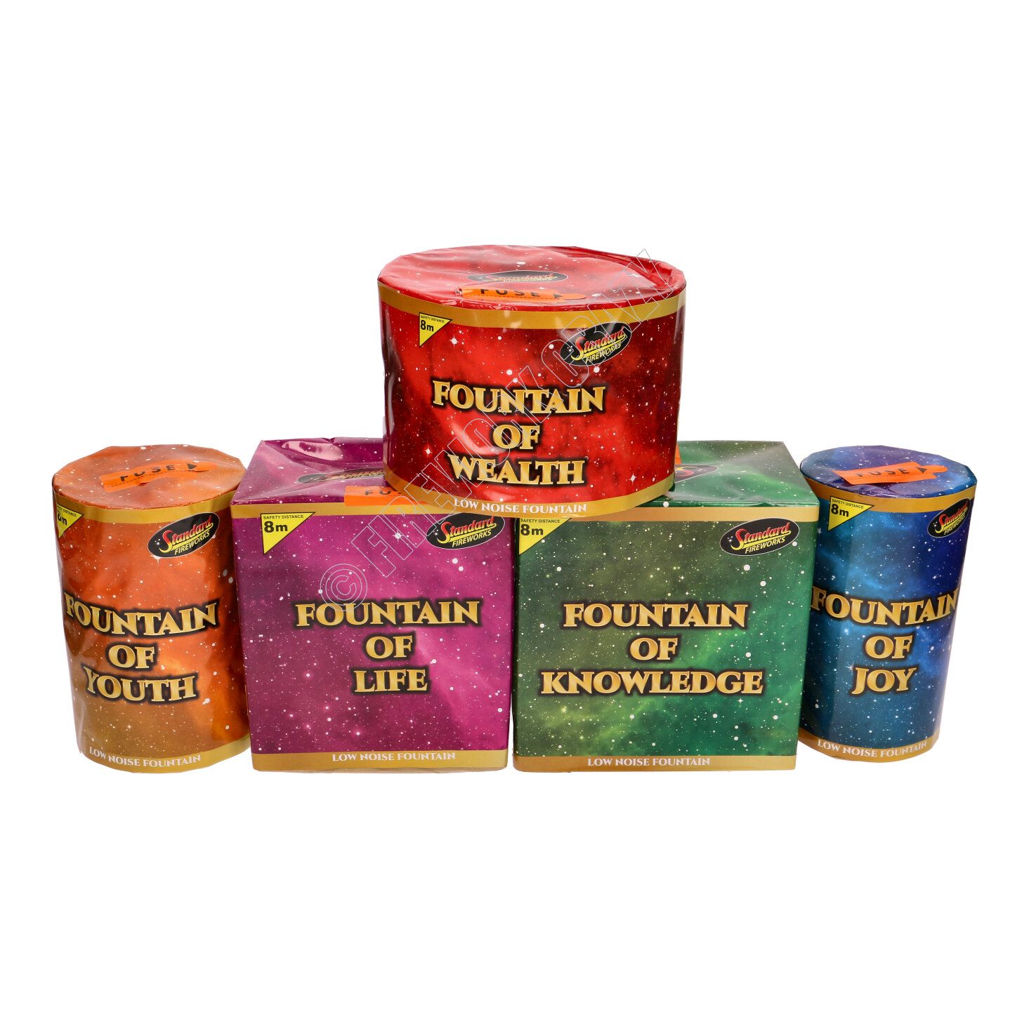 serenity low noise fountain pack by standard fireworks