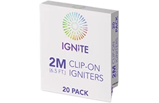 ignite 2 metre talon quickclips 20 x igniters (pack of 20)