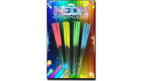 neon sparklers (28cm) by klasek