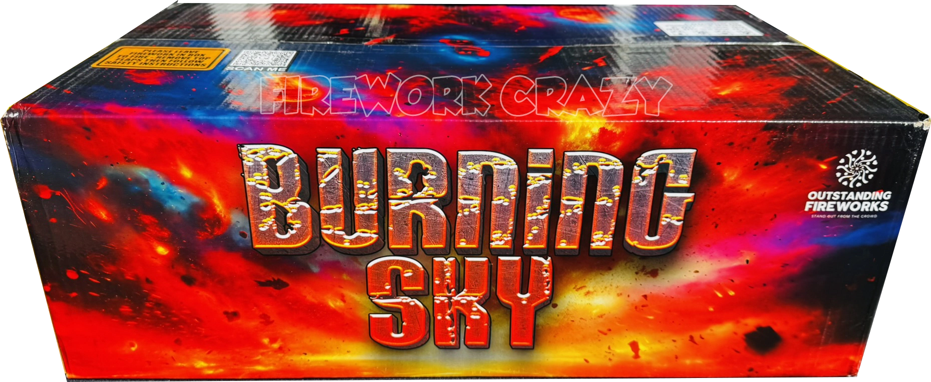 burning sky by outstanding fireworks