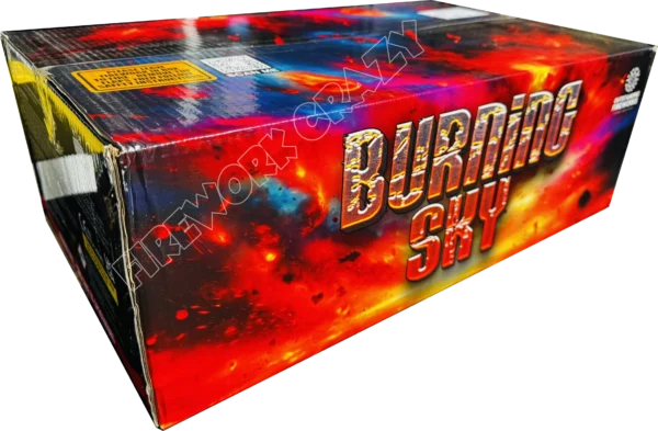 burning sky by outstanding fireworks