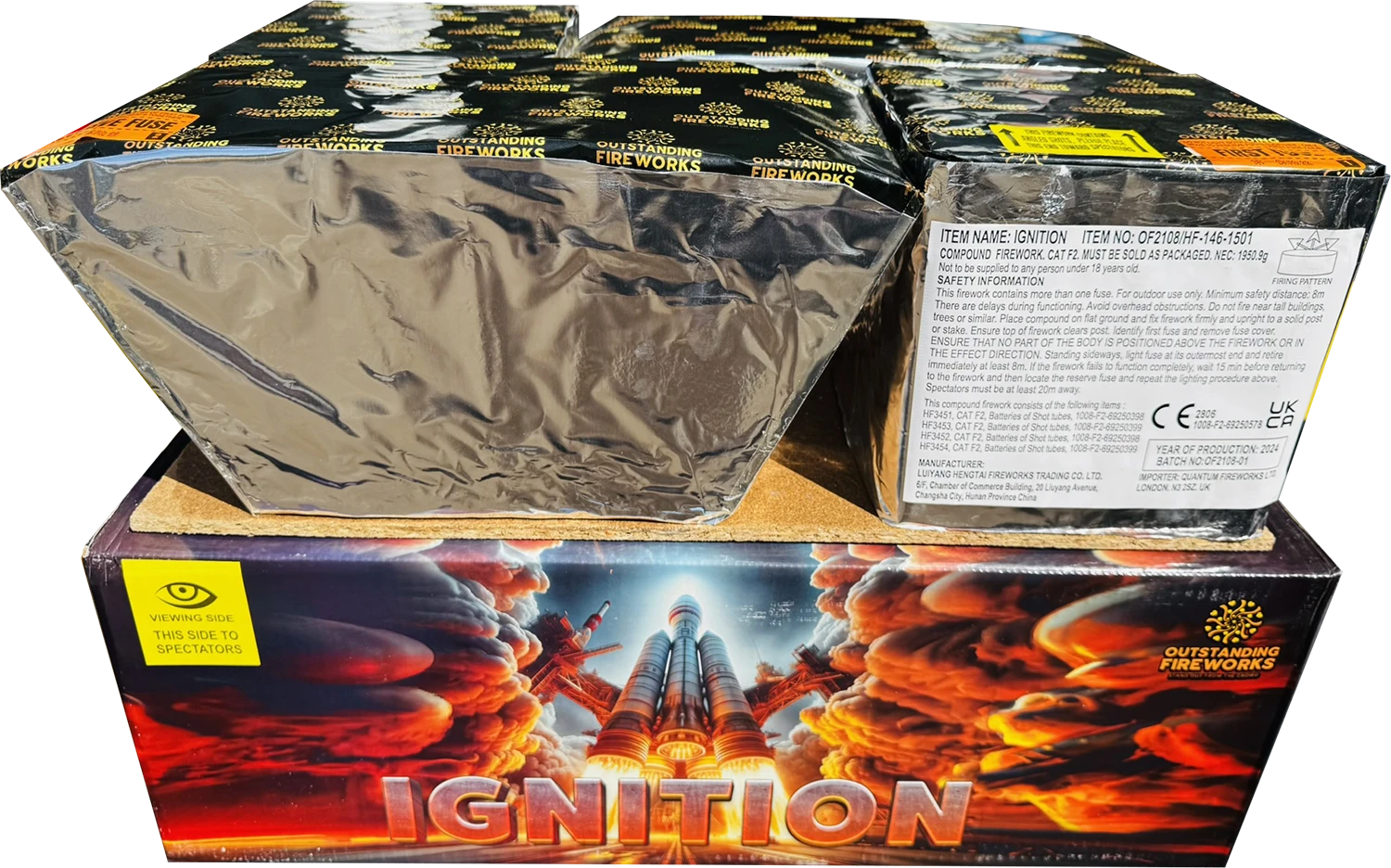 ignition by outstanding fireworks