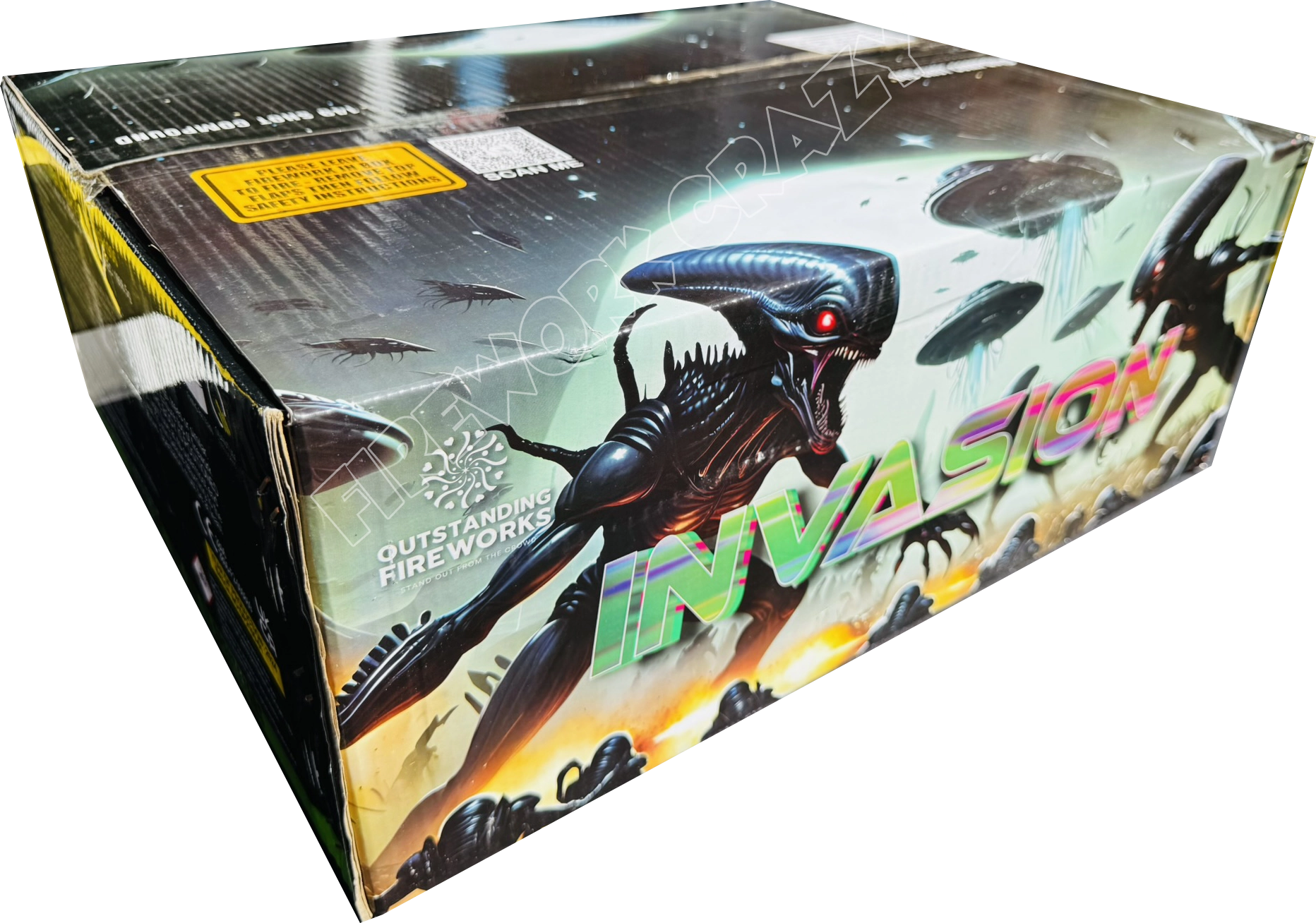 invasion by outstanding fireworks