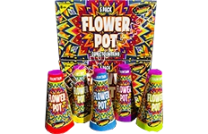flower pot fountains by standard fireworks