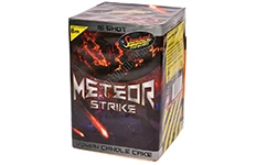 meteor strike by standard fireworks