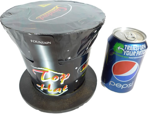 standard fireworks top hat