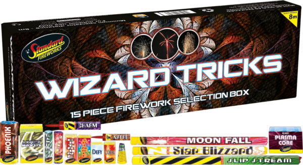 wizard tricks selection box by standard fireworks