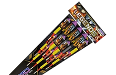 legends rocket pack (12 rockets) by vivid pyrotechnics