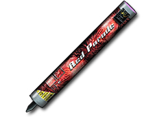 Red Parade Candle by Zeus Fireworks