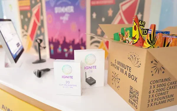 firework remote ignition